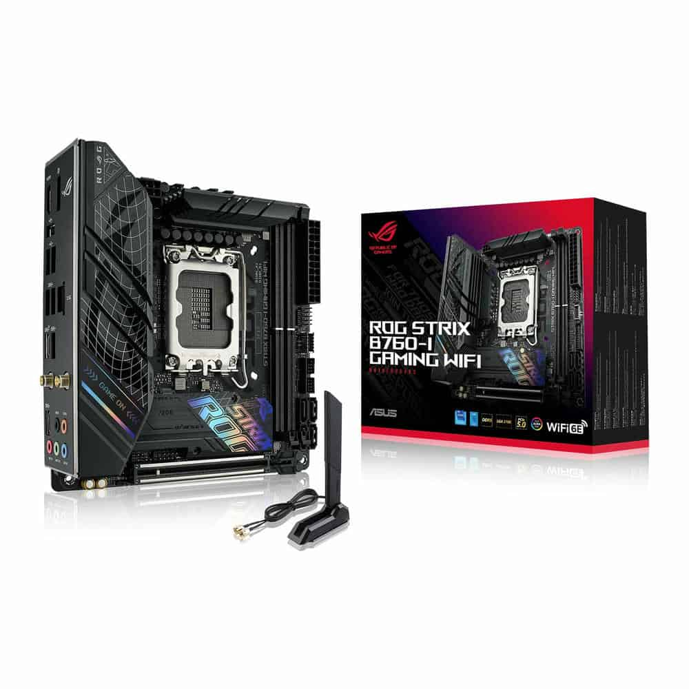 ASUS ROG STRIX B760-I Gaming WiFi DDR5 Mini-ITX Refurbished Motherboard